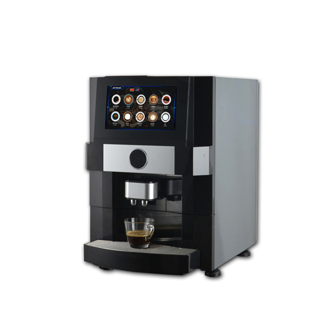 Aktueller Firmenfall über Kundengebundener 7 Zoll TFT LCD-Bildschirm für Kaffee-Maschine