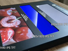 Langer Streifen IPS TFT-Display