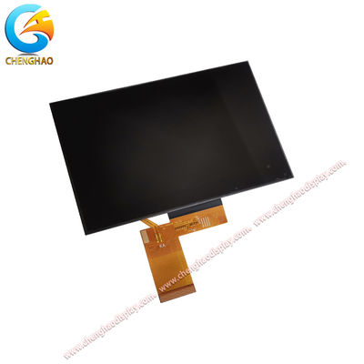 40Pins  Customized Lcd Display Module 5 Inch 800x480 Color Tft Screen