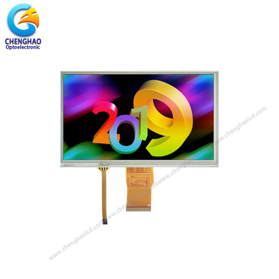 7.0 Zoll Touchscreen Display Panel 350 Cd/M2 mit 24 Bit Parallel RGB-Schnittstelle