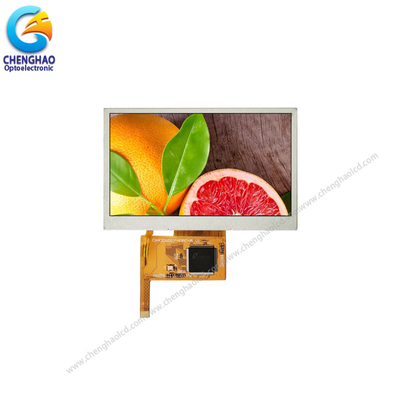Sonnenlicht lesbare Zoll 480x272 10 TFT LCD-Anzeigen-4,3 Schnittstelle Pin SPI