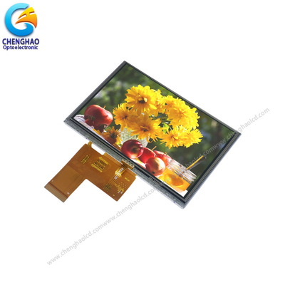 40 Entschließung Pin Lcd Screens 5 Zoll-800*480 kleiner LCD-Touch Screen