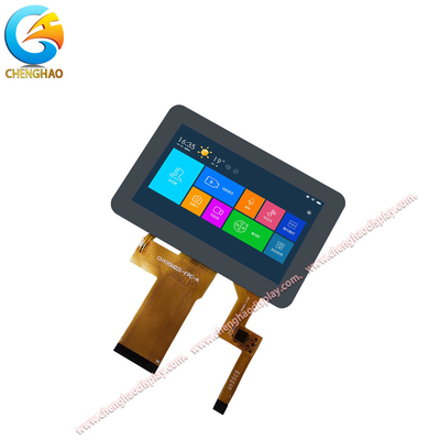 24 bitparalleler RGB 4,3 Anzeige der Zoll LCD-Anzeigen-480x272 Pixel-50pin TFT LCD