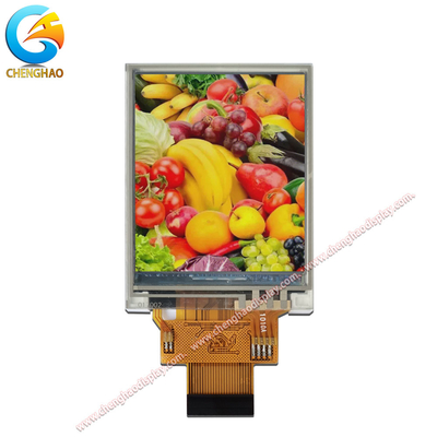 Benutzerdefinierter LCD-Touchscreen mit 200–2000 Cd/m2 Leuchtdichte, 1,8 Zoll, 128 x 160 Pixel