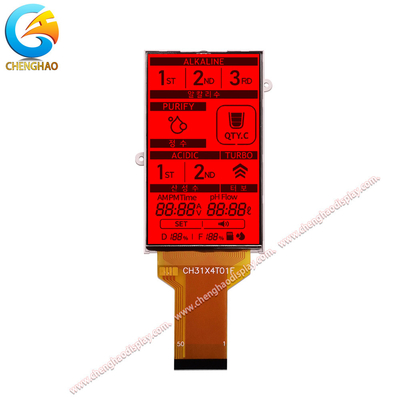 -20 +70 breite Anzeigen-Modul Transflective 150 Tempperature LCD Helligkeit Cd/M2