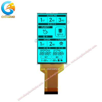 ISO9001-zertifizierte Monochrom-LCD-Anzeige 1/4 Duty 1/3 Bias-Antrieb