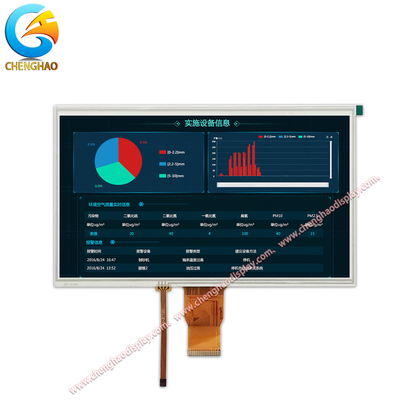 Vollfarbiges Touch Display Lcd Modul Tft HDMI Schnittstelle 50000h Lebensdauer 10,1 Zoll