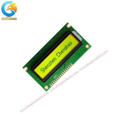 16x02 Stn Monochrom-Lcd-Bildschirm mit 6 Uhr Blickwinkel