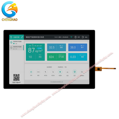 10.1 Zoll Dünnfilmtransistor Bildschirm 1280*800 Auflösung IPS LCD-Display mit Touch