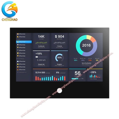 10.1-Zoll-LCD-Touchscreen mit 1024x600 Auflösung mit LVDS-Schnittstelle