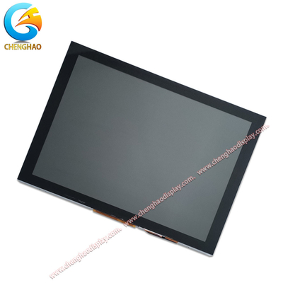 800-Lcd-Bildschirmmodul mit hohem Kontrastverhältnis 8 Zoll 16M Farbe mit SPI RGB MCU-Schnittstelle