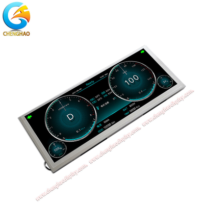 Hohe Leuchtkraft 900 Cd/m2 IPS-LCD-Display 1280x480 für Geräte für den industriellen Verbrauch