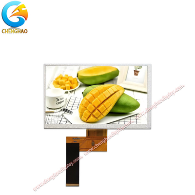 7 Zoll IPS TFT-Display 800*480 Punkte 1000cd/m2 Hohe Helligkeit mit RGB-Schnittstelle