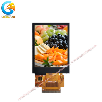 2.8 Zoll TFT-LCD-Display Kleiner LCD-Touchscreen mit fortgeschrittenem Kapazitäts-Touchpanel