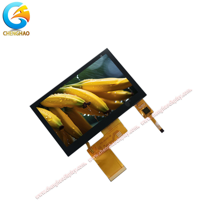 4.3 Zoll IPS-LCD-Display mit großem Blickwinkel TFT-LCD-Kapazitiv-Touchscreen mit 24-Bit-RGB-Paralleloberfläche und Touch-Panel-Schnittstelle
