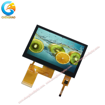 480x272 Auflösung 4,3-Zoll-LCD-Display-Modul TFT Kapazitiver Touchscreen Normal schwarzer Display-Modus Hohe Temperaturbereich