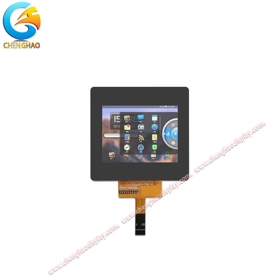 1000 hohe Helligkeit Kleines LCD-Panel 320*240 Pixel mit schwarzem Glasdeckel