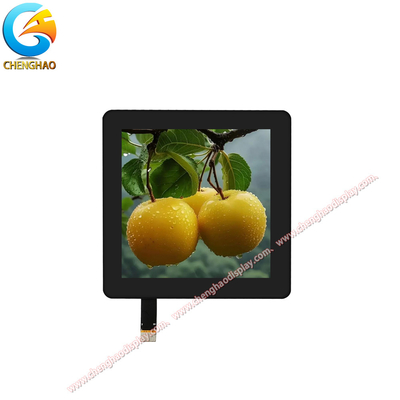 4 Zoll medizinisches LCD-Display, ganz in Schwarz, 480x480 mit MIPI-Schnittstelle