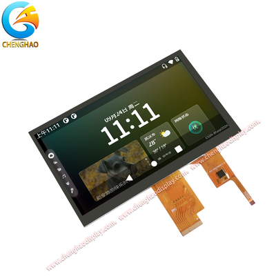 7 Zoll IPS LCD Display 40 Pins 1024*600 mit 80/80/80/80 freier Betrachtungsrichtung