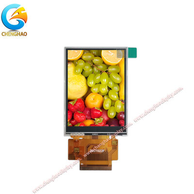 Industrielles 2,8-Zoll-Touchscreen-Display-Modul, weiter Temperaturbereich (-20~+70 °C), 50-poliger FPC