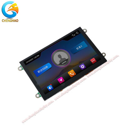 5.0 Zoll hohe Helligkeit IPS TFT-LCD-Modul mit EVE2-Motor und kapazitivem Touch-SPI-Display