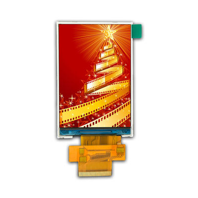 16 18 Bit MCU SPI LCD-Display-Modul 300 cd/m2 ROHS 3,5 Zoll