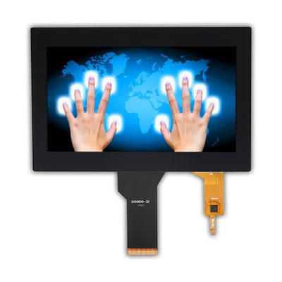 7in 24 Bit RGB TFT LCD-Monitor mit echtem Farbbild Rohs 200cd/m2