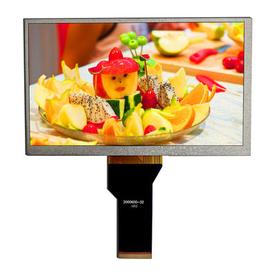 800x480 Matrix Dots TFT LCD Monitor 12 Uhr 24 Bits RGB 250nits