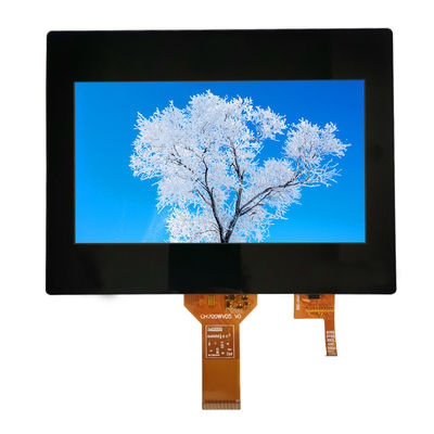 800×480 FPC I2c Ctp LCD-Bildschirmmodul 850cd/M2 LCD-Monitormodul 7'
