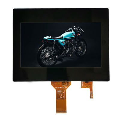 FPC 850cd/M2 TFT-LCD-Kapazitiv-Touchscreen 800x480 weiße LED-Hintergrundbeleuchtung