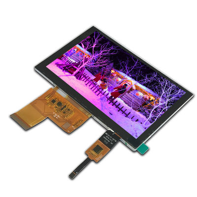 5 Zoll CTP Iso9001 Lcd Touchscreen Modul 800x480 24 Bit RGB