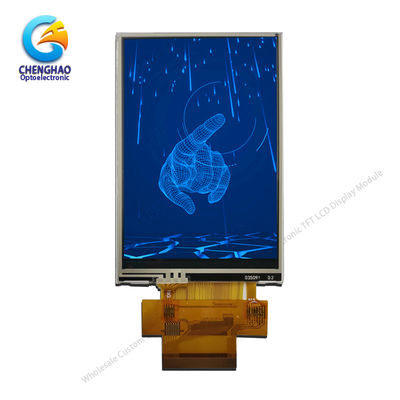 Übertragbare RTP IPS TFT-LCD-Anzeige 3,5'' 320x480 Resistiver Touchscreen