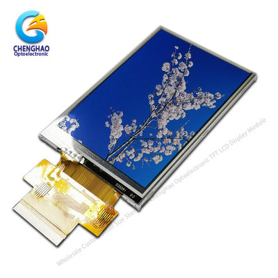 ISO9001 300cd/M2 Tft Lcd-Panelbildschirm Dünnfilm SPI MCU ST7789V