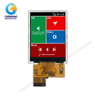 SPI MCU Rgb 300nits TFT-LCD-Bildschirm 2,8