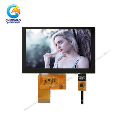 800x480 5in Lcd Touchscreen Monitor 300cd/M2 mit Kapazitätsbildschirm