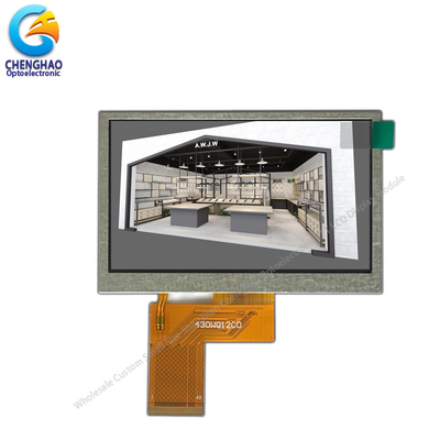4.3inch 300Nits Farb TFT LCD Bildschirm Monitor Bildschirmmodul
