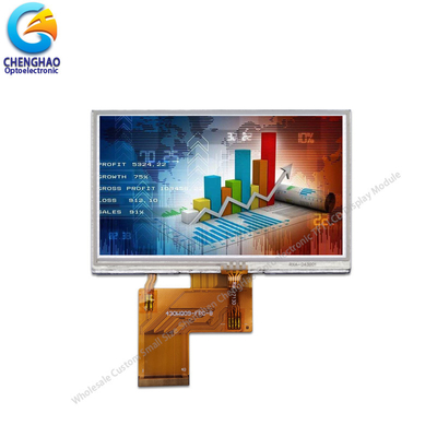 230cd/M2 FPC Resistive LCD Display 4,3 Zoll 480x272 Dünnschichttransistormonitor