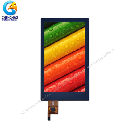 5 Zoll Ips Kapazitiver Touchscreen 40 Pin I2c LCD-Display mit Ctp-Treiber Ic Gt911